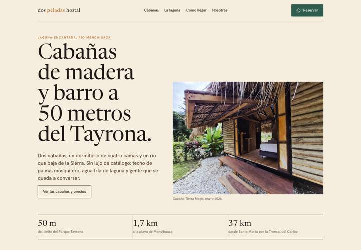 Vista del mockup A